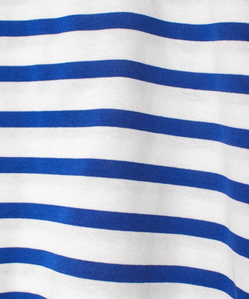 LA MARINE FRANCAISE(マリン フランセーズ)の「バスク天竺別注カラーワイドプルオーバー(Tシャツ/カットソー・レディース・ピンク/ブルー・FREE)」の10枚目の写真