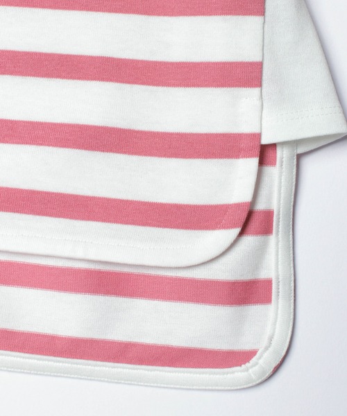 LA MARINE FRANCAISE(マリン フランセーズ)の「バスク天竺別注カラーワイドプルオーバー(Tシャツ/カットソー・レディース・ピンク/ブルー・FREE)」の3枚目の写真