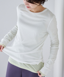 EMILY WEEK（エミリーウィーク）の「《追加》パウダリーコットンプルオーバー（Tシャツ/カットソー）」