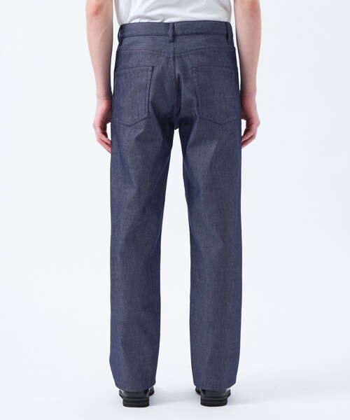 MACKINTOSH PHILOSOPHY（ﾏｯｷﾝﾄｯｼｭ ﾌｨﾛｿﾌｨｰ）の「【アニチューブ掲載】ナイロンチノ/ポリエステルデニム 5ポケットパンツ（その他パンツ・メンズ・ネイビー/ベージュ系その他2・38/40/42）」の7枚目の写真