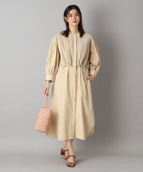 DRESSTERIOR（ドレステリア）の「MADE IN MADA（メイドインマダ）NAVIO バケツバッグ（ハンドバッグ・レディース・ブラウン系/ベビーピンク/グレー・00）」の8枚目の写真