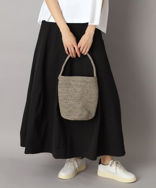 DRESSTERIOR（ドレステリア）の「MADE IN MADA（メイドインマダ）NAVIO バケツバッグ（ハンドバッグ・レディース・ブラウン系/ベビーピンク/グレー・00）」の10枚目の写真