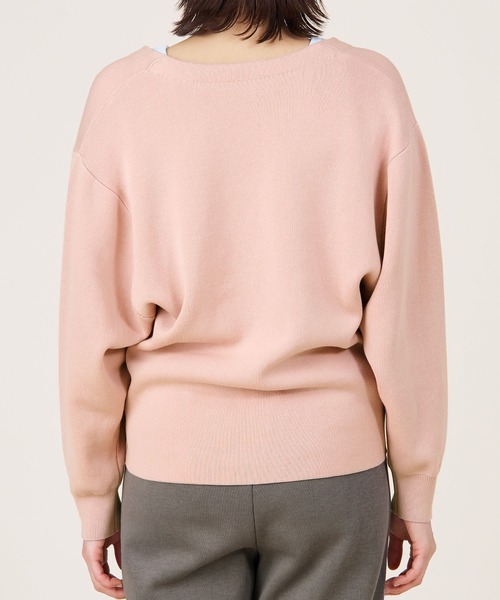 marmors（マルモア）の「【marmors】smooth v/neck cardigan（カーディガン/ボレロ・レディース・ベージュ/ピンク/オフホワイト・36）」の22枚目の写真