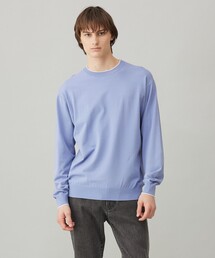 新品　UNFILO ブルー　長袖ニット UNFILO / アンフィーロ ニット・セーター（条件：ブルー系、新