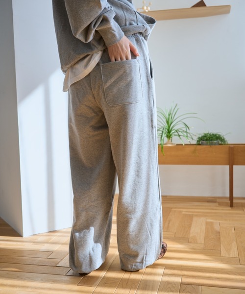 common gull products.(コモンガルプロダクツ)の「NO.9011☆gull sweat pants(スウェットパンツ・レディース・ネイビー/イエロー系/ブラック系/ピンク/アイボリー/杢グレー・MEDIUM/LARGE)」の15枚目の写真