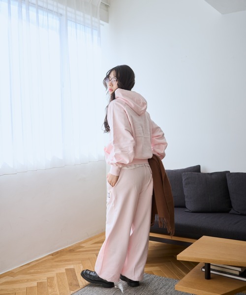 common gull products.(コモンガルプロダクツ)の「NO.9011☆gull sweat pants(スウェットパンツ・レディース・ネイビー/イエロー系/ブラック系/ピンク/アイボリー/杢グレー・MEDIUM/LARGE)」の21枚目の写真