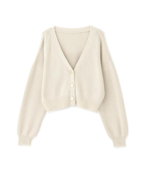 PROPORTION BODY DRESSING（プロポーションボディドレッシング）の「＜Ｅ＞ショートカーデ / 1215177301（ニット/セーター・レディース・グレー/オフホワイト・FREE）」の14枚目の写真