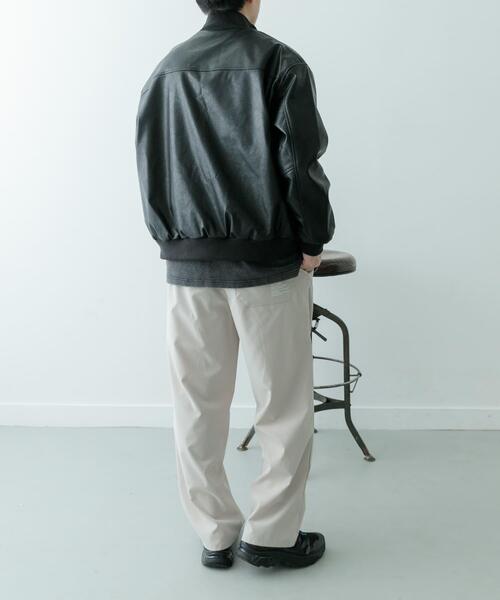 ITEMS URBANRESEARCH（アイテムズ アーバンリサーチ）の「F.L. a-1 フライトジャケット（その他アウター・メンズ・ブラウン/ブラック/ブラウン系その他/ブラック系その他・MEDIUM/LARGE）」の16枚目の写真