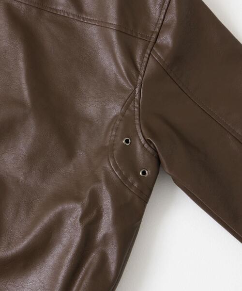 ITEMS URBANRESEARCH（アイテムズ アーバンリサーチ）の「F.L. a-1 フライトジャケット（その他アウター・メンズ・ブラウン/ブラック/ブラウン系その他/ブラック系その他・MEDIUM/LARGE）」の22枚目の写真