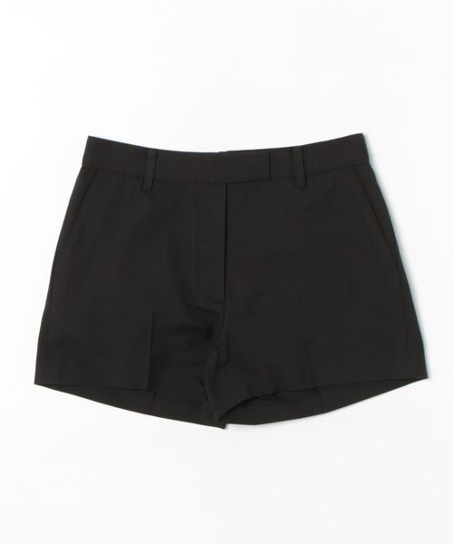 Scrap Book（スクラップブック）の「【NOTHING WRITTEN】MICRO-COTTON CHINO SHORTS（その他パンツ・レディース・ブラック/ベージュ・M）」の2枚目の写真