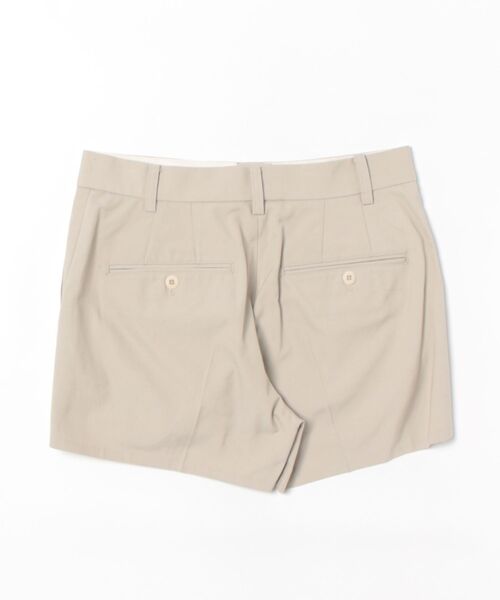 Scrap Book（スクラップブック）の「【NOTHING WRITTEN】MICRO-COTTON CHINO SHORTS（その他パンツ・レディース・ブラック/ベージュ・M）」の3枚目の写真