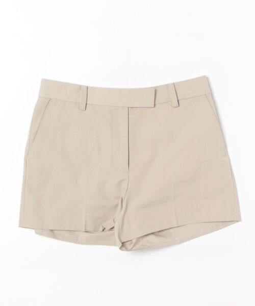 Scrap Book（スクラップブック）の「【NOTHING WRITTEN】MICRO-COTTON CHINO SHORTS（その他パンツ・レディース・ブラック/ベージュ・M）」の9枚目の写真