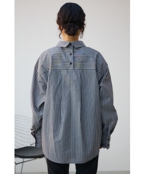 AZUL by moussy（アズールバイマウジー）の「3WAYデザインシャツ（シャツ/ブラウス・レディース・ブルー系その他/ブラック系その他/ピンク系その他・FREE）」の9枚目の写真