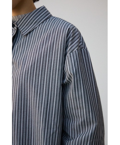 AZUL by moussy（アズールバイマウジー）の「3WAYデザインシャツ（シャツ/ブラウス・レディース・ブルー系その他/ブラック系その他/ピンク系その他・FREE）」の12枚目の写真