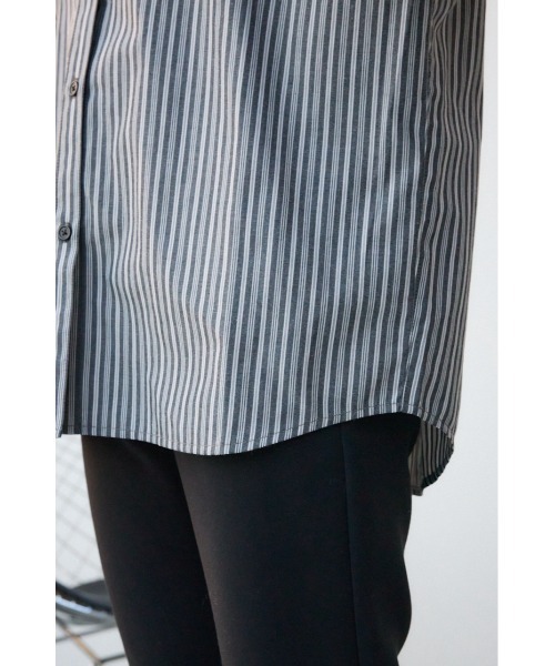 AZUL by moussy（アズールバイマウジー）の「3WAYデザインシャツ（シャツ/ブラウス・レディース・ブルー系その他/ブラック系その他/ピンク系その他・FREE）」の15枚目の写真