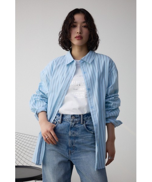 AZUL by moussy（アズールバイマウジー）の「3WAYデザインシャツ（シャツ/ブラウス・レディース・ブルー系その他/ブラック系その他/ピンク系その他・FREE）」の18枚目の写真