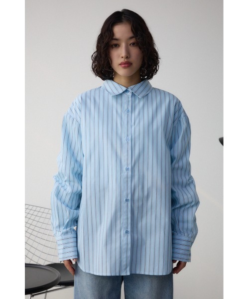 AZUL by moussy（アズールバイマウジー）の「3WAYデザインシャツ（シャツ/ブラウス・レディース・ブルー系その他/ブラック系その他/ピンク系その他・FREE）」の20枚目の写真