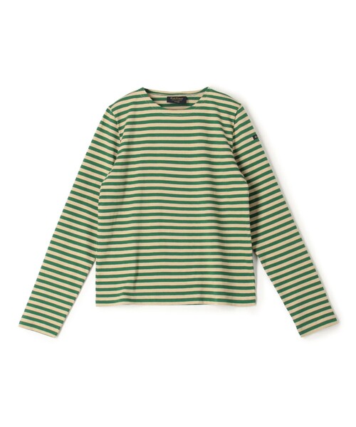 Le Minor(ルミノア)の「【別注】Le minor ロングスリーブ ボーダー カットソー(Tシャツ/カットソー・レディース・ネイビー/カーキ/グレー系その他・FREE)」の3枚目の写真