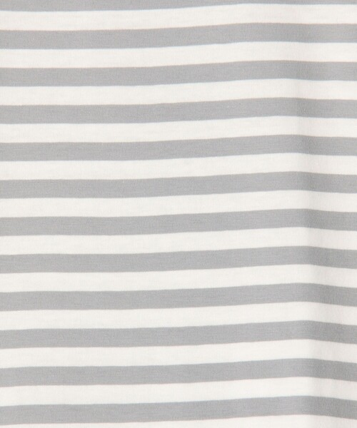 Le Minor(ルミノア)の「【別注】Le minor ロングスリーブ ボーダー カットソー(Tシャツ/カットソー・レディース・ネイビー/カーキ/グレー系その他・FREE)」の12枚目の写真