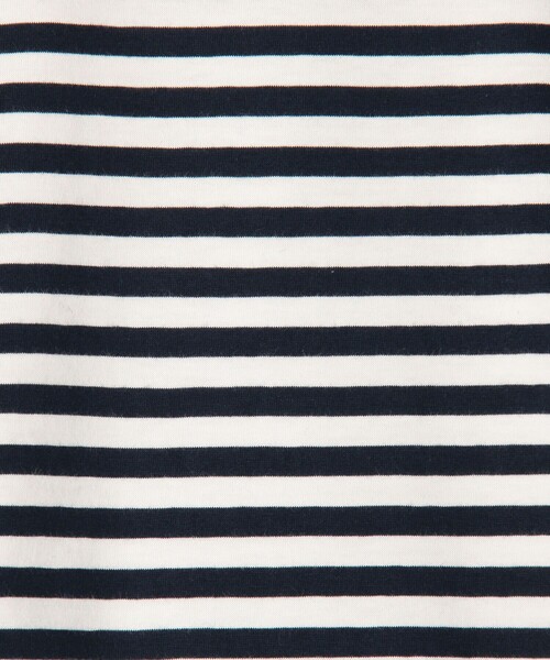 Le Minor(ルミノア)の「【別注】Le minor ロングスリーブ ボーダー カットソー(Tシャツ/カットソー・レディース・ネイビー/カーキ/グレー系その他・FREE)」の13枚目の写真