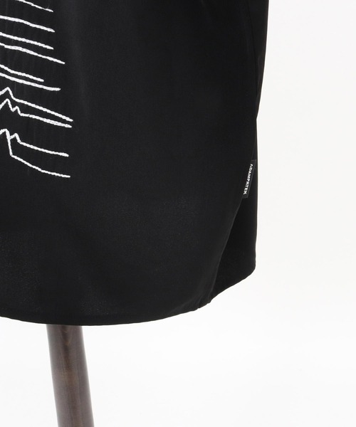 ADAM PATEK(アダムパテック)の「ADAMPATEK/mad embroidery short sleeve shirt/刺繍入りドレープ半袖シャツ(シャツ/ブラウス・メンズ・ホワイト/ブラック・1/2)」の21枚目の写真