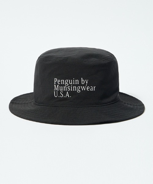 Penguin by Munsingwear（ペンギン バイ マンシングウェア）の「Bucket Hat（ハット・メンズ・ネイビー/ブラック・F）」の2枚目の写真