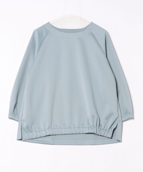 BELLUNA PLUS(ベルーナ)の「軽やか!メッシュダンボールプルオーバー(Tシャツ/カットソー・レディース・サックスブルー/グレイッシュベージュ/ネイビー・MEDIUM/X-LARGE/LARGE)」の3枚目の写真