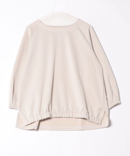 BELLUNA PLUS(ベルーナ)の「軽やか!メッシュダンボールプルオーバー(Tシャツ/カットソー・レディース・サックスブルー/グレイッシュベージュ/ネイビー・MEDIUM/X-LARGE/LARGE)」の2枚目の写真