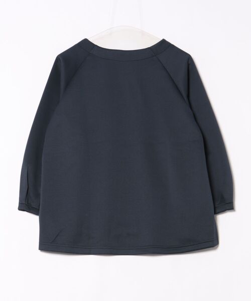 BELLUNA PLUS(ベルーナ)の「軽やか!メッシュダンボールプルオーバー(Tシャツ/カットソー・レディース・サックスブルー/グレイッシュベージュ/ネイビー・MEDIUM/X-LARGE/LARGE)」の4枚目の写真
