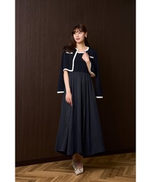 Bicolor Knit Dress Set
