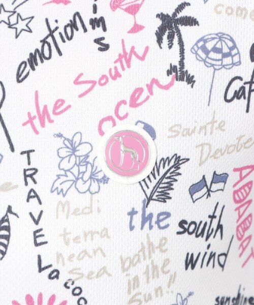 adabat（アダバット）の「UVカット/吸水速乾 クールコアサマープリントワンピース（ワンピース・レディース・ピンク系5/ブラック系その他・38/40/42）」の10枚目の写真