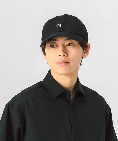 BEAMS HEART（ビームスハート）の「スモール BHロゴ ベースボールキャップ（キャップ・メンズ・ブラック/ネイビー/インディゴブルー・ONE SIZE）」の5枚目の写真