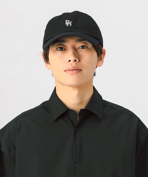 BEAMS HEART（ビームスハート）の「スモール BHロゴ ベースボールキャップ（キャップ・メンズ・ブラック/ネイビー/インディゴブルー・ONE SIZE）」の8枚目の写真