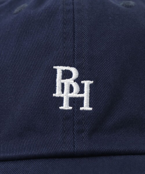 BEAMS HEART（ビームスハート）の「スモール BHロゴ ベースボールキャップ（キャップ・メンズ・ブラック/ネイビー/インディゴブルー・ONE SIZE）」の21枚目の写真
