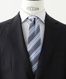 FRANCO BASSI（フランコバッシ）の「FRANCO BASSI (フランコ バッシ)マルチストライプタイ U25EE14（ネクタイ）」