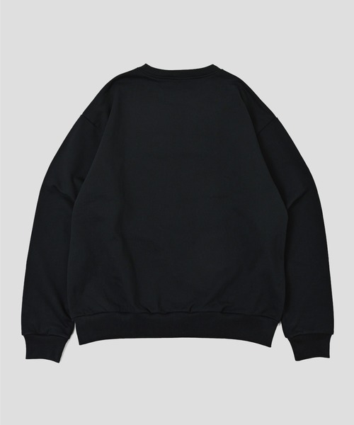 NO COFFEE（ノーコーヒー）の「シレーボックス クルーネックスウェット（スウェット・メンズ・グレー/ブラック・MEDIUM/LARGE/X-LARGE）」の4枚目の写真