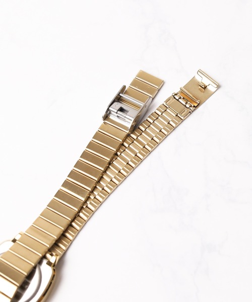RS】【CASIO（カシオ）】ゴールド デジタルミニ 腕時計（デジタル