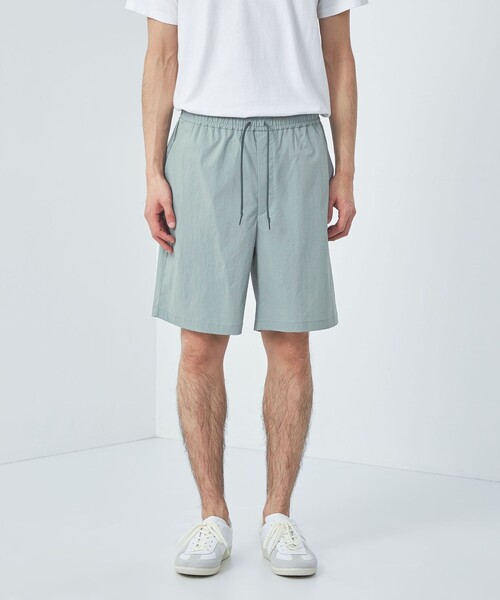 green label relaxing（グリーンレーベルリラクシング）の「WONDER CLOTH ショーツ ショートパンツ -ストレッチ・接触冷感・吸水速乾-（その他パンツ・メンズ・ライトブルー/ブラック/ネイビー/ダークグレー/モカ・S/M/L/XL）」の18枚目の写真