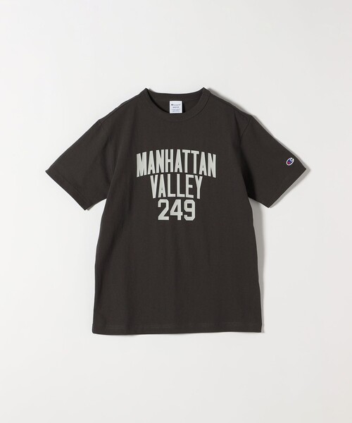 Champion(チャンピオン)の「Champion:〈洗濯機可能〉クルーネック カレッジ ロゴ TEE 25SS(Tシャツ/カットソー・レディース・グレー/ホワイト/ダークグレー・ONE SIZE)」の14枚目の写真