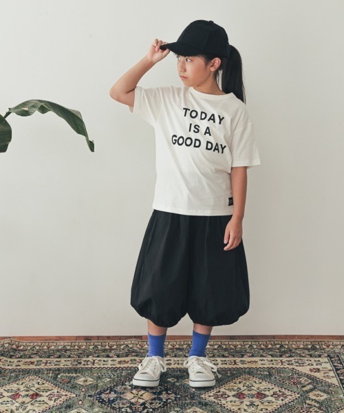 ZERO standerd（ゼロスタンダード）の「ZERO standard/ゼロスタンダード TODAY　Tシャツ（Tシャツ/カットソー・キッズ・チャコールグレー/オフホワイト/アイボリー・110cm/120cm/130cm/140cm/150cm/160cm/100cm）」の6枚目の写真