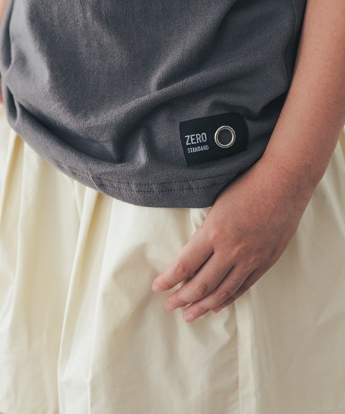 ZERO standerd（ゼロスタンダード）の「ZERO standard/ゼロスタンダード TODAY　Tシャツ（Tシャツ/カットソー・キッズ・チャコールグレー/オフホワイト/アイボリー・110cm/120cm/130cm/140cm/150cm/160cm/100cm）」の11枚目の写真