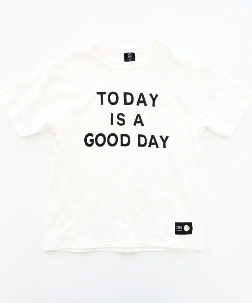 ZERO standerd（ゼロスタンダード）の「ZERO standard/ゼロスタンダード TODAY　Tシャツ（Tシャツ/カットソー・キッズ・チャコールグレー/オフホワイト/アイボリー・110cm/120cm/130cm/140cm/150cm/160cm/100cm）」の14枚目の写真