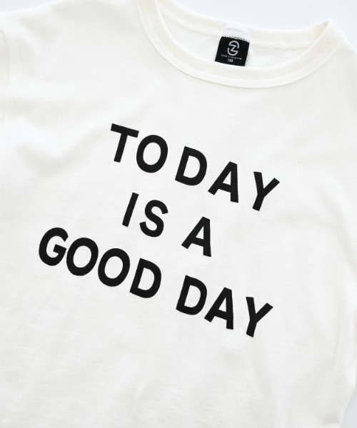ZERO standerd（ゼロスタンダード）の「ZERO standard/ゼロスタンダード TODAY　Tシャツ（Tシャツ/カットソー・キッズ・チャコールグレー/オフホワイト/アイボリー・110cm/120cm/130cm/140cm/150cm/160cm/100cm）」の16枚目の写真