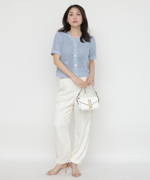 Apuweiser-riche リラクシーワークサテンパンツ ズボン XS リラクシーサテンワークパンツ（その他パンツ）｜Apuweiser