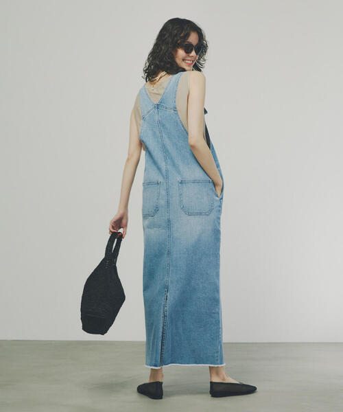 セール】◇【Healthy Denimコラボ】アイラインサロペット