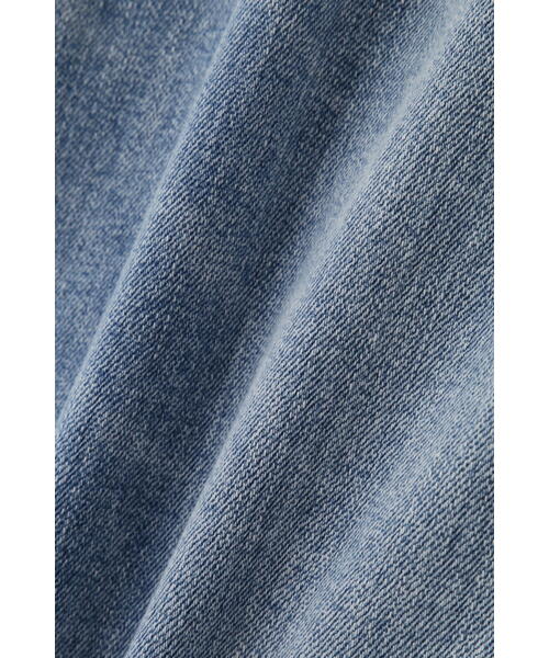 Healthy denim（ヘルシーデニム）の「◆【Healthy Denimコラボ】アイラインサロペット（ジャンパースカート・レディース・ブルー/ライトグリーン・MEDIUM）」の13枚目の写真