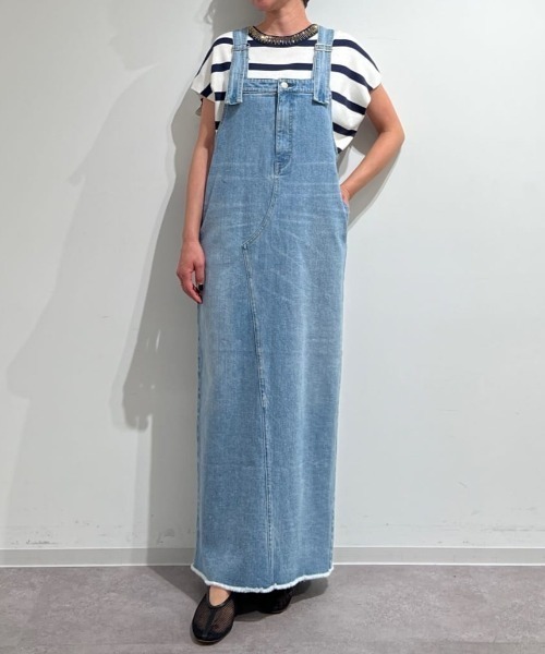plage別注Healty Denimヘルシーデニムサロペットスカートイエナ Healthy denim（ヘルシーデニム）の「【Healthy DENIM for SALON