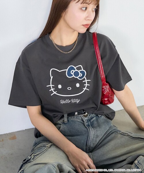 即購可　UnsocialNight 月ボタン　00ss y2k異素材　カットソー y2k迷彩ステッチショートTシャツ – Belchic