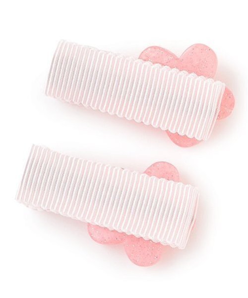 フラワーツインヘアクリップ（その他ベビー用品）｜kate spade