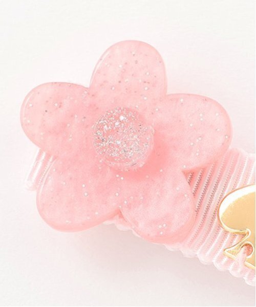 フラワーツインヘアクリップ（その他ベビー用品）｜kate spade